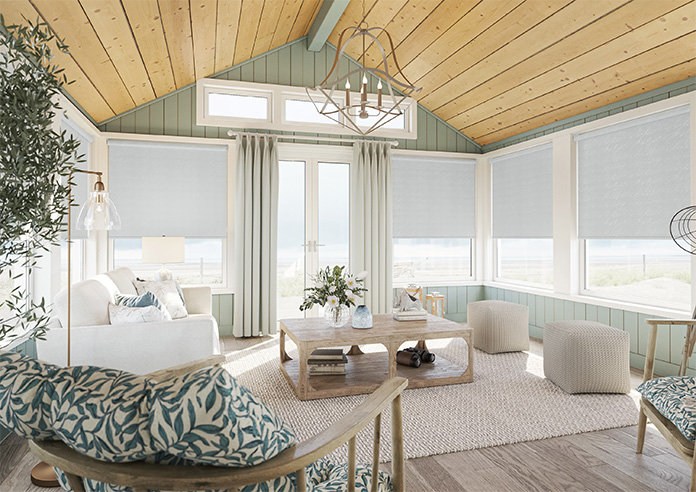 Rapture (Blackout), Mist Grey - Twist&Fit Roller Blind - Image 7